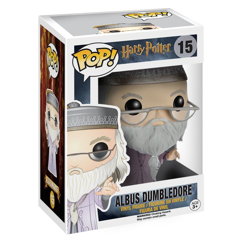  Funko POP! Harry Potter S2 Albus Dumbledore (Wand) (15) (,  1)