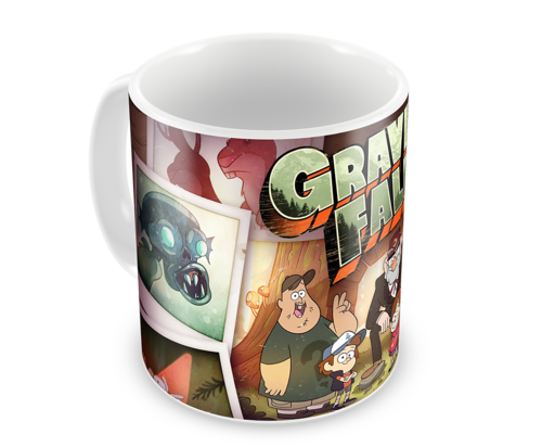 Кружка Гравити Фолз/Gravity Falls (3) (фото, вид 2)