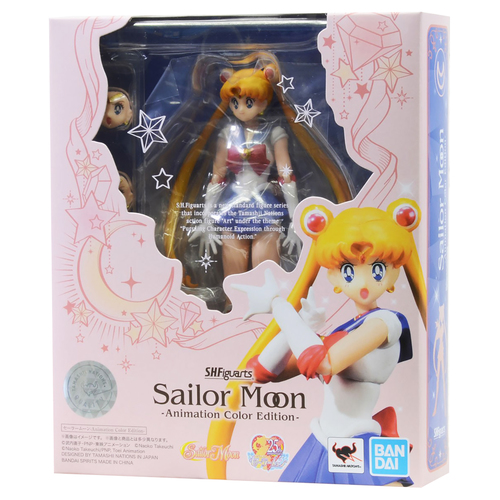 Фигурка S.H.Figuarts Sailor Moon Animation Color Edition (фото, вид 1)