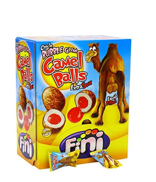   "Fini", camel balls