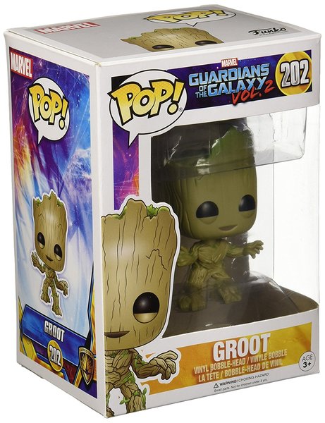  Funko POP! Bobble: Guardians O/T Galaxy 2: Groot
