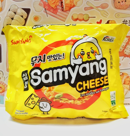 Лапша Samyang со вкусом сыра (пачка)