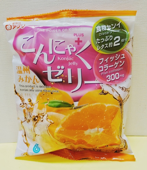 Желе “Yukiguni Aguri” Конняку со вкусом мандарина