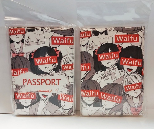 Обложка на паспорт Waifu (2)