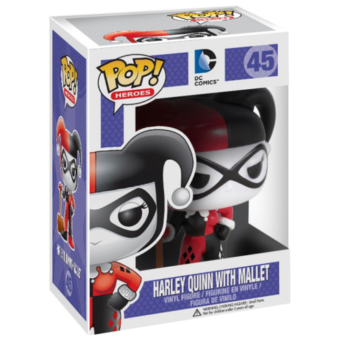  Funko POP! Heroes DC Comics Harley Quinn with Mallet ()