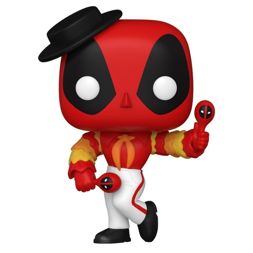  Funko POP! Bobble Marvel Deadpool 30th Flamenco Deadpool ()