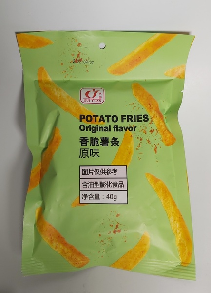 "Potato Fries Original Flavour"