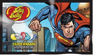 Конфеты Jelly Belly Super Hero "Superman", 28 г