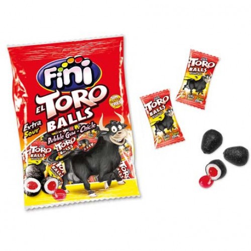 Жевательная резинка "Fini", el Toro balls, 80 гр.