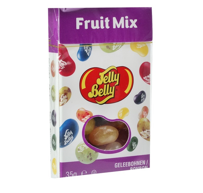 Jelly Belly фруктовое ассорти картонная коробка (35 г)