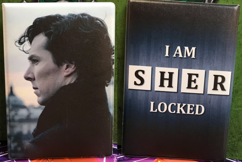 Обложка на паспорт Шерлок/Sherlock