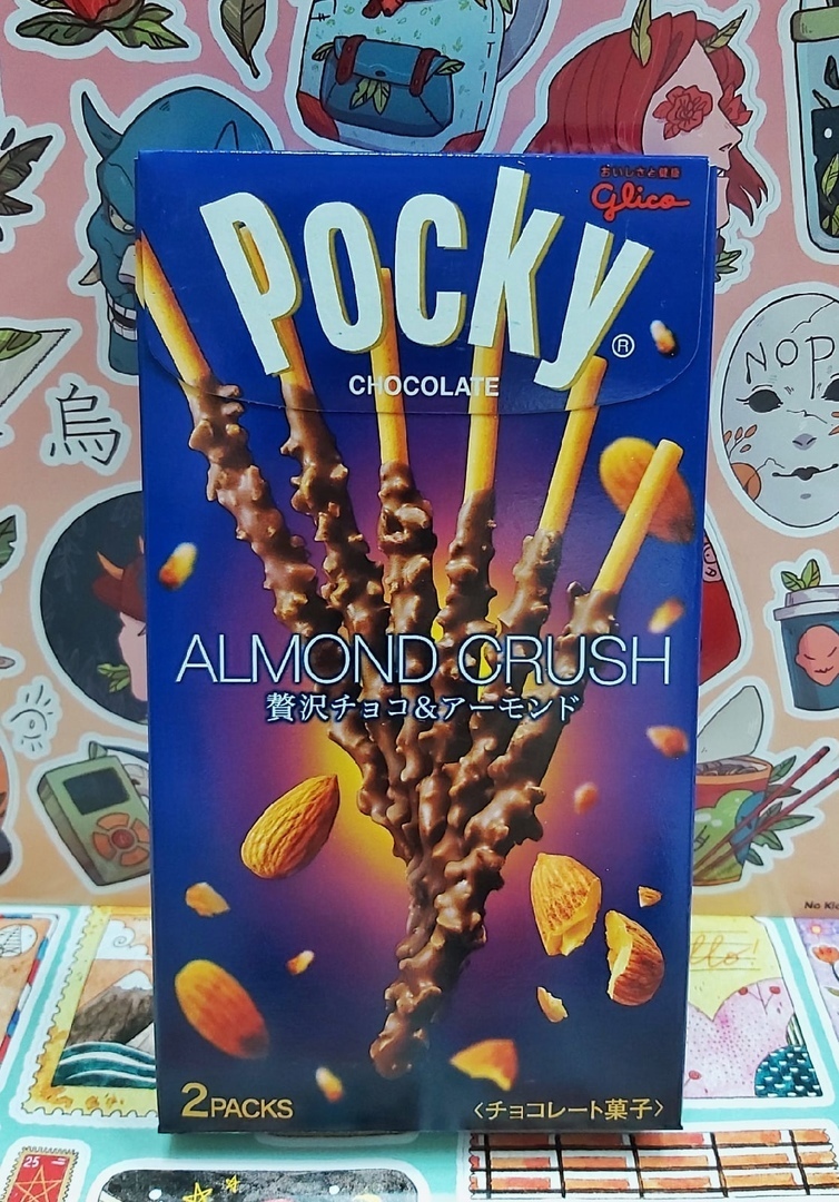 Pocky миндаль в шоколаде (Япония)