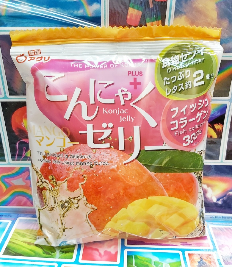 Желе “Yukiguni Aguri” Конняку со вкусом манго