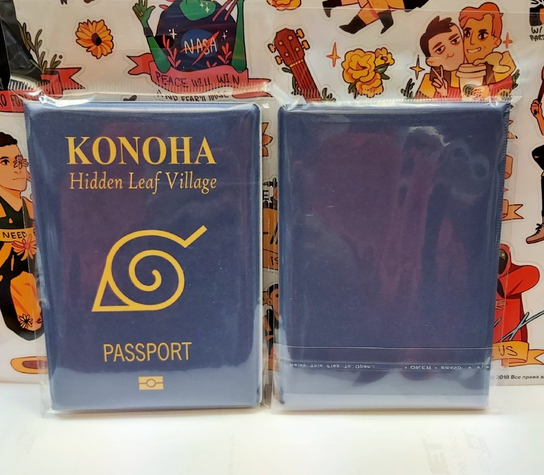 Обложка на паспорт Наруто/Naruto (6)