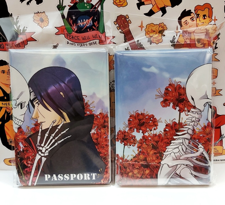 Обложка на паспорт Наруто/Naruto (7)