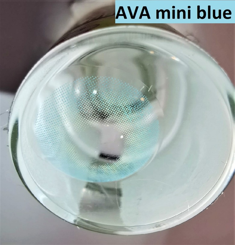 Линзы Голубые (AVA mini blue)