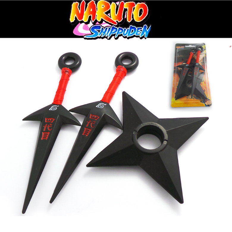 Набор Наруто/Naruto (2 куная и сюрикен)