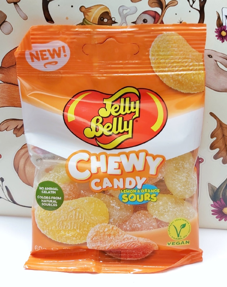 Жевательный мармелад "Jelly Belly" кислый апельсин и лимон