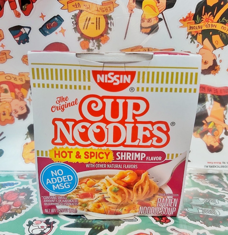 Лапша Cup Noodles Хот Спайси с креветками