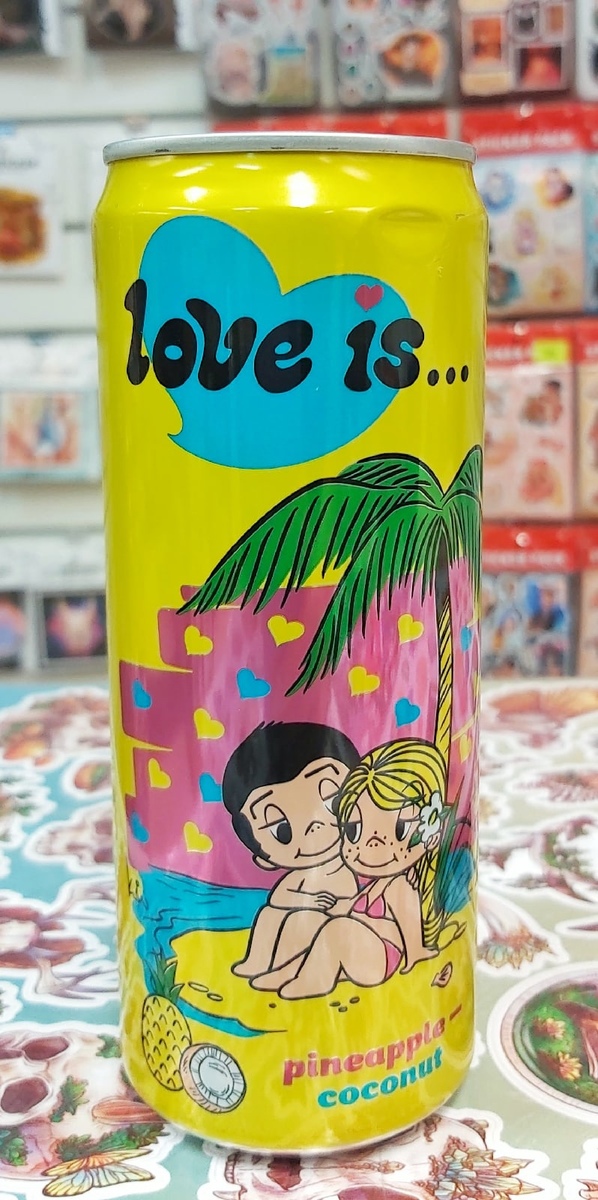 Газ. напиток Love is (ананас и кокос)