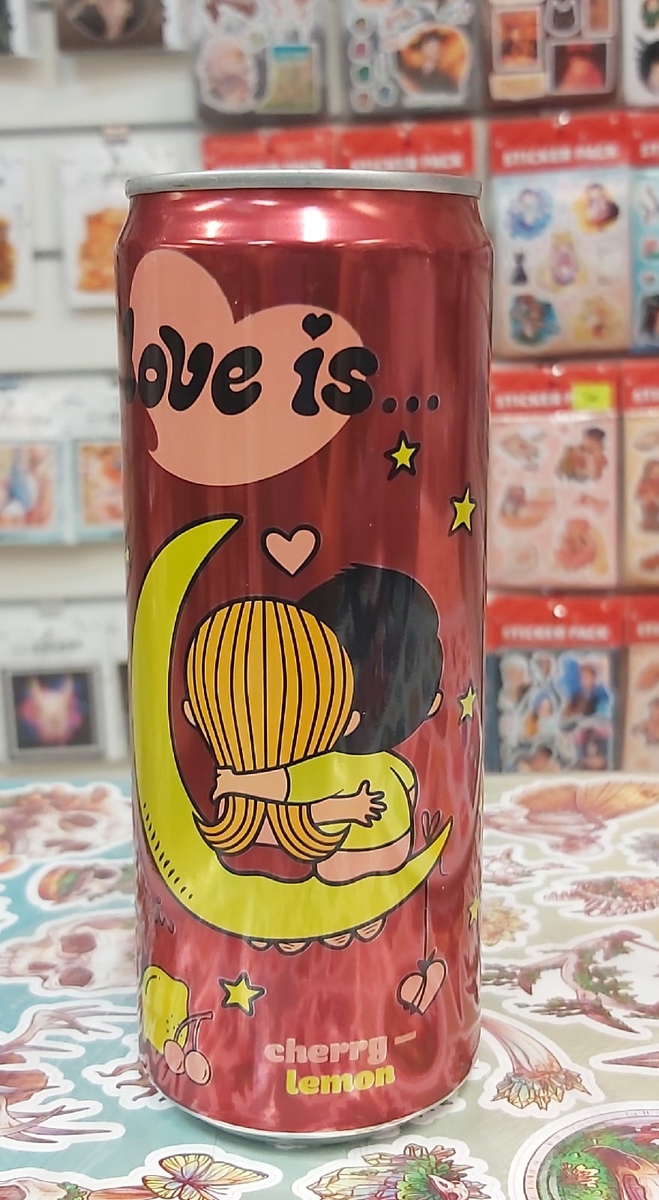 Газ. напиток Love is (вишня и лимон)