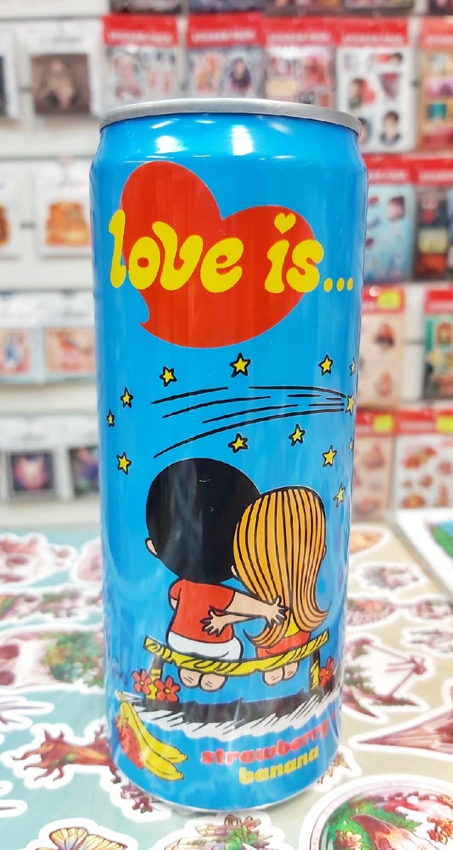 Газ. напиток Love is (клубника и банан)