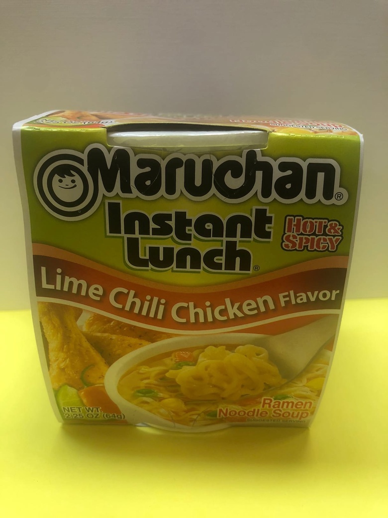 Лапша MARUCHAN Instant Lunch Спайси лайм с курицей