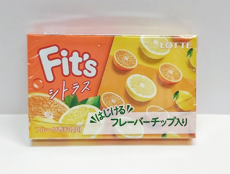 Жевательная резинка Lotte FIT'S цитрус