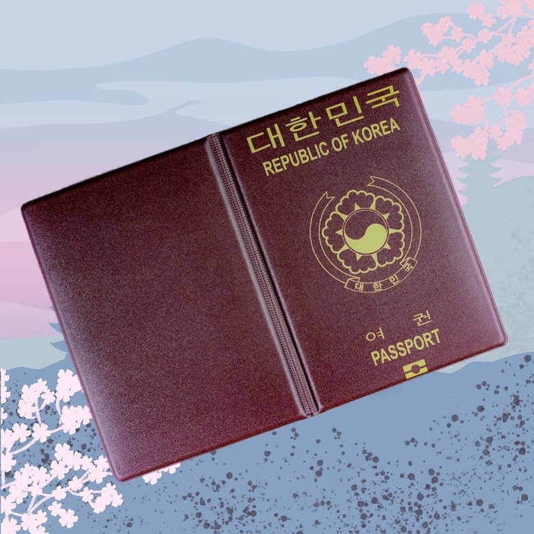 Обложка для паспорта "Корея"