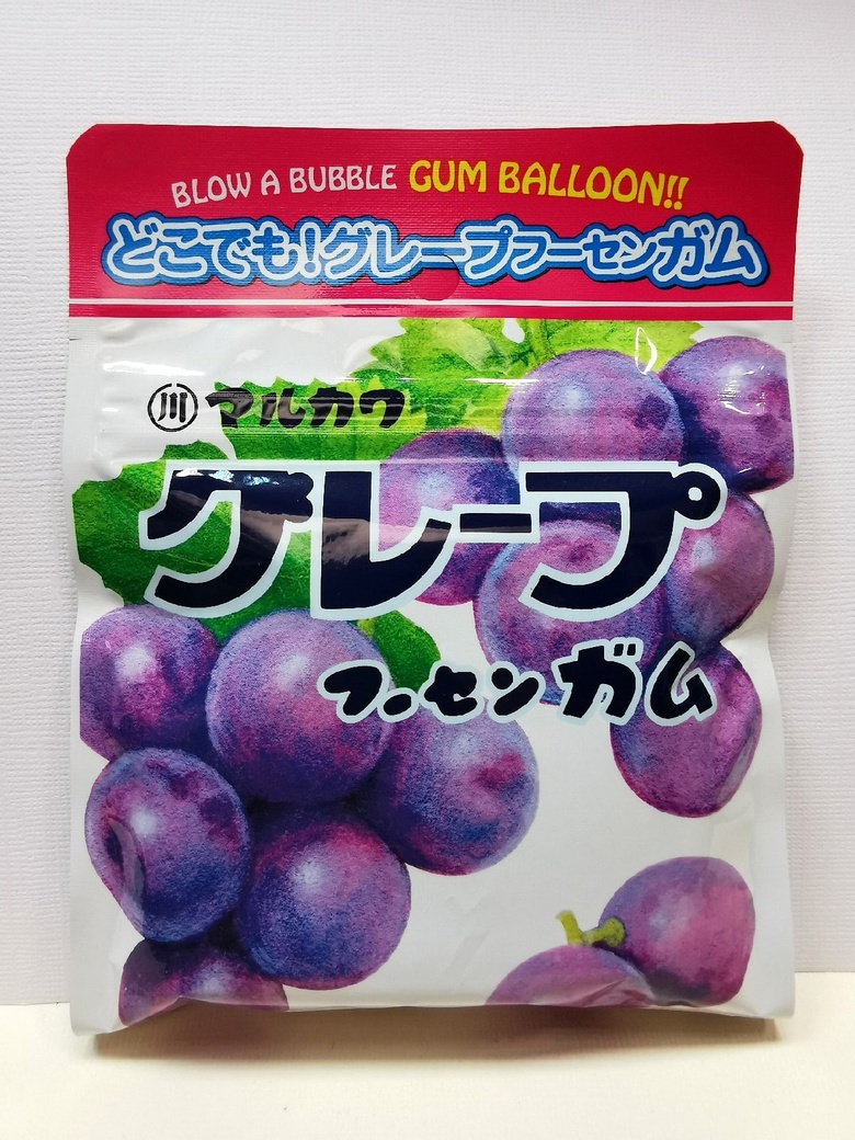 Жевательная резинка Marukawa (виноград), пакет