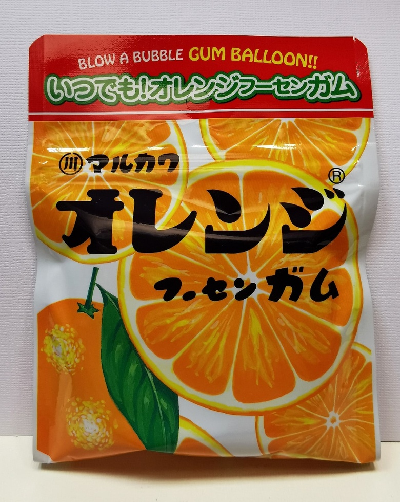 Жевательная резинка Marukawa (апельсин), пакет
