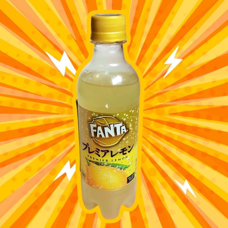 Японская Fanta, лимон