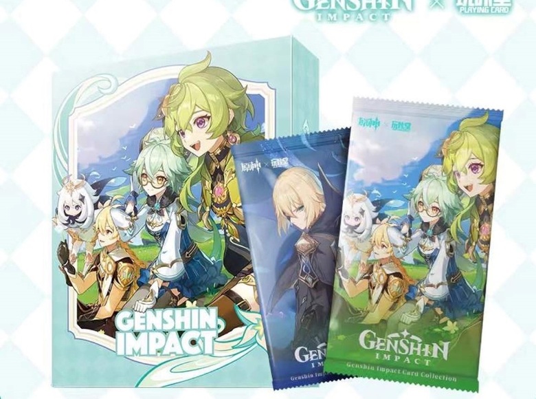 Коллекционные карточки Genshin Impact (выпуск 2, категория Premium)