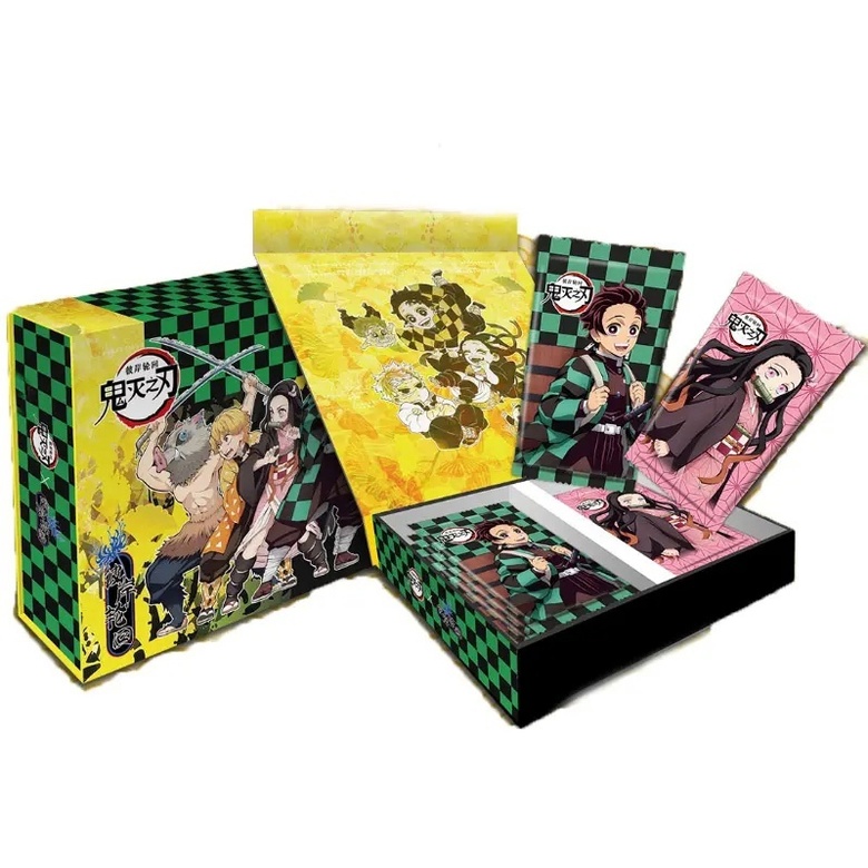 Коллекционные карточки Клинок, рассекающий демонов/Kimetsu no Yaiba Green (Premium)